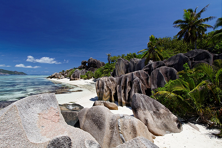 Sommermonaten Seychellen