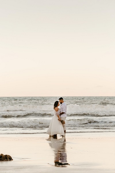 mariage  la plage