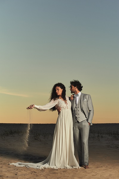 beach weddings with its Feel collection