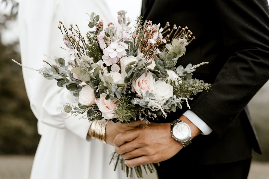 una preciosa boda de da al aire libre