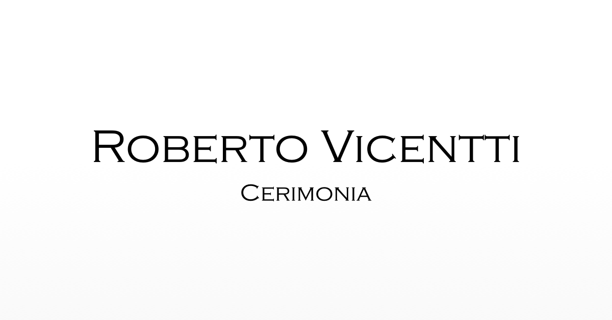 roberto vicentti cerimonia